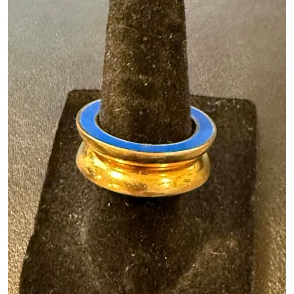 ✨ Jenny Bird‎ Stackable Enamel & Gold Rings ✨ - Picture 2 of 5